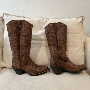 Ariat Brown Western Cowboy Boots